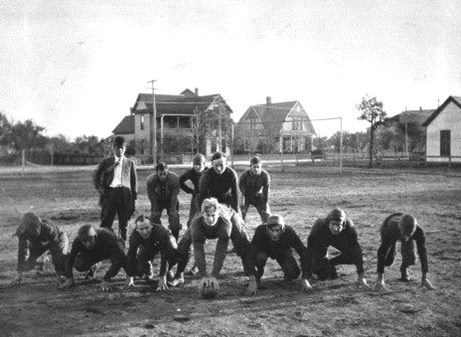 Howard Payne Football Team in 1909 Brownwood Texas